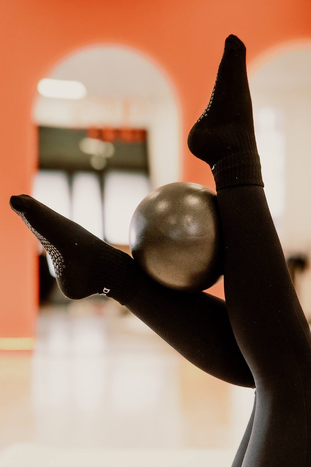 Détail posture avec ballon